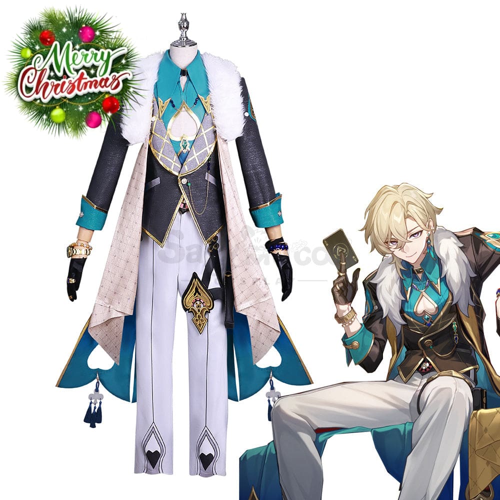 Game Honkai: Star Rail Cosplay Aventurine Costume Plus Size Costumes