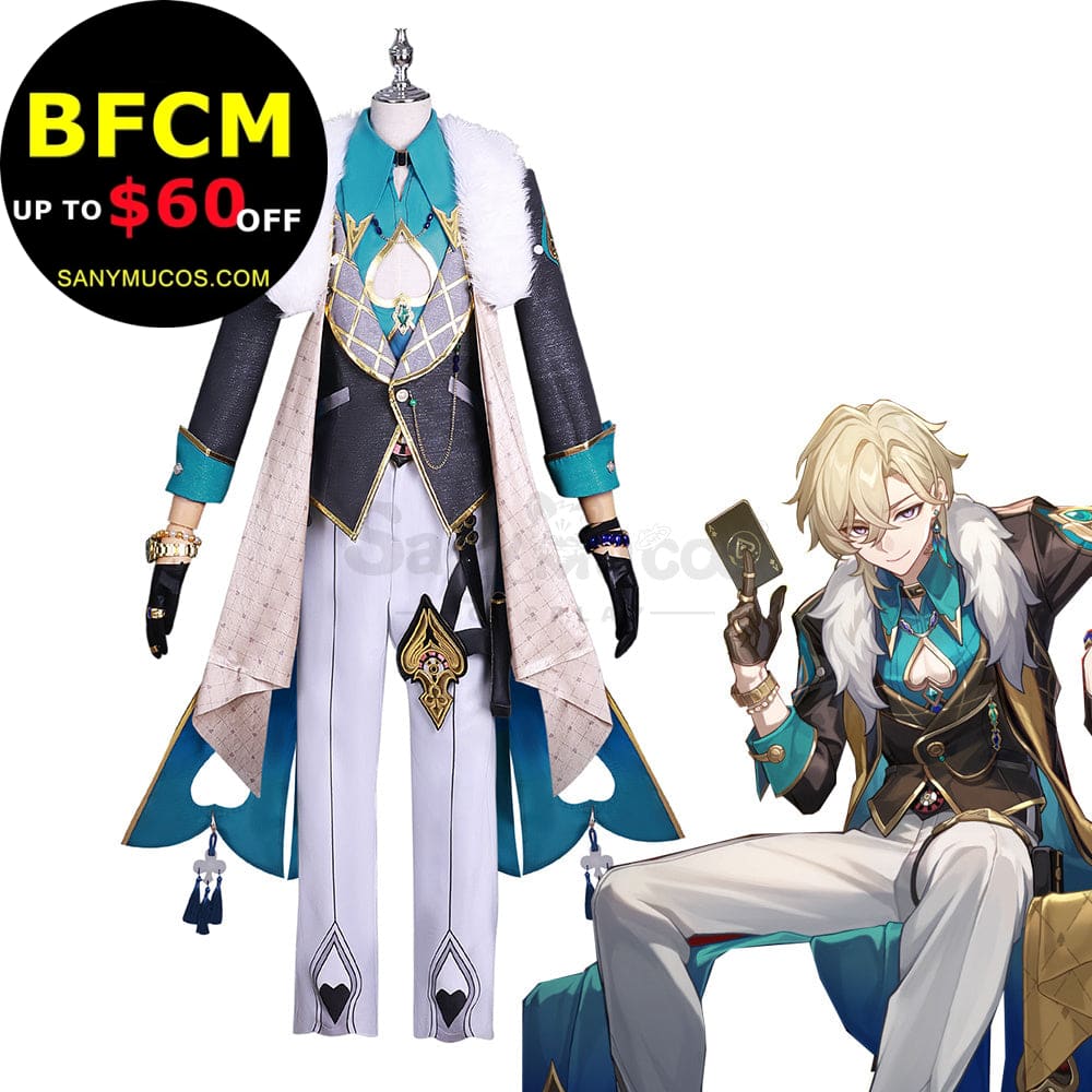 Game Honkai: Star Rail Cosplay Aventurine Costume Plus Size Costumes