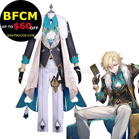 Game Honkai: Star Rail Cosplay Aventurine Costume Plus Size Costumes