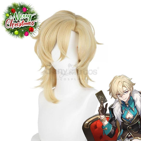 Game Honkai: Star Rail Cosplay Aventurine Wig Wigs