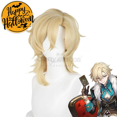 Game Honkai: Star Rail Cosplay Aventurine Wig Wigs