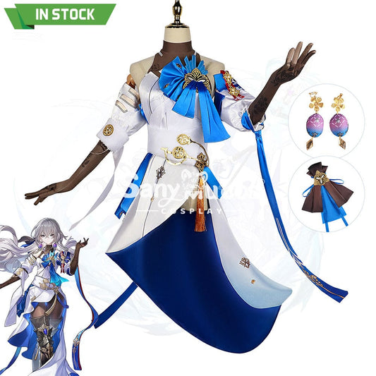 【In Stock】Game Honkai: Star Rail Cosplay Belobog Bronya Costume Plus Size Costumes 1000