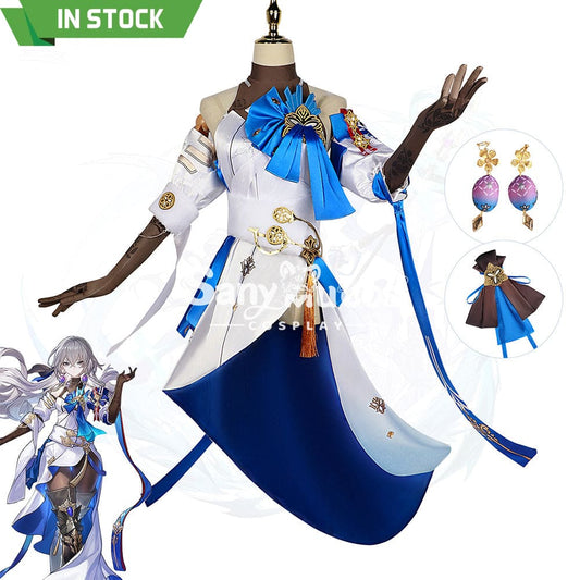 【In Stock】Game Honkai: Star Rail Cosplay Belobog Bronya Costume Plus Size Costumes 1000