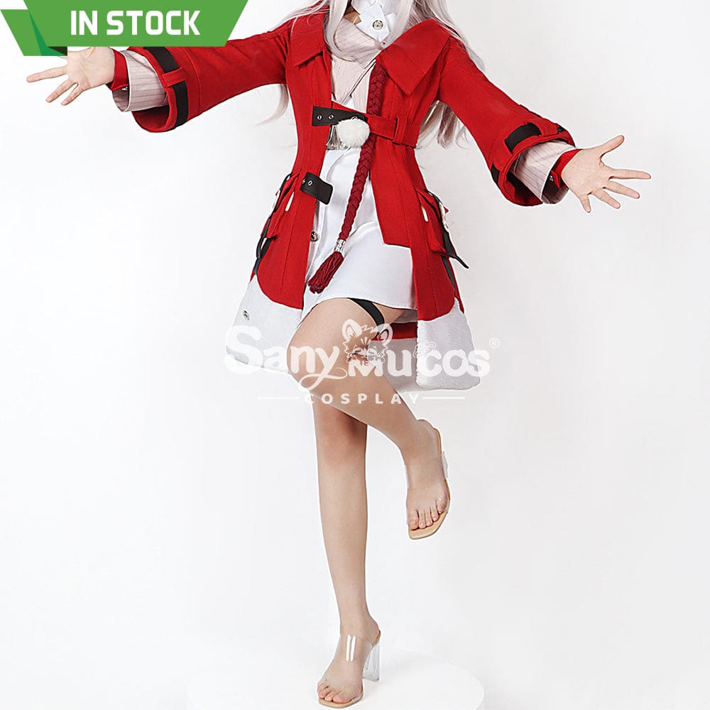 【In Stock】Game Honkai: Star Rail Cosplay Belobog Clara Costume Costumes