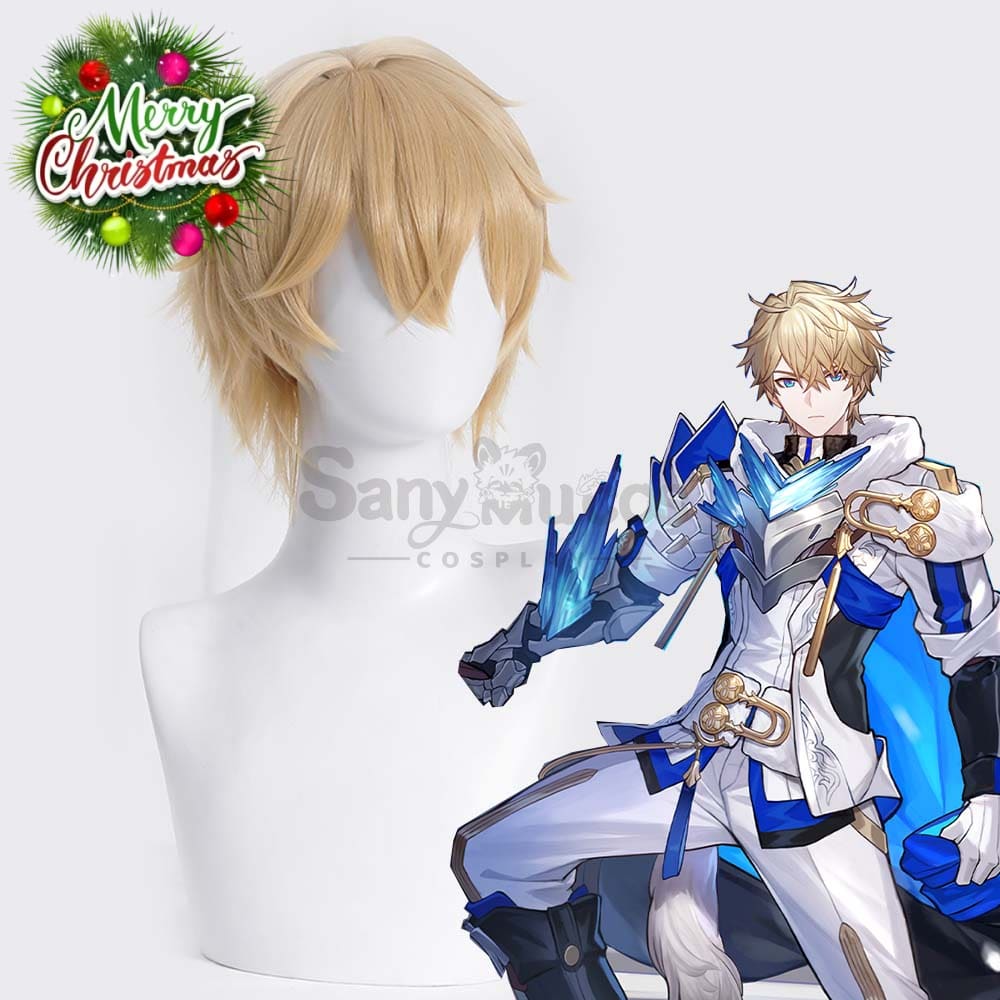Game Honkai: Star Rail Cosplay Belobog Gepard Wig Wigs