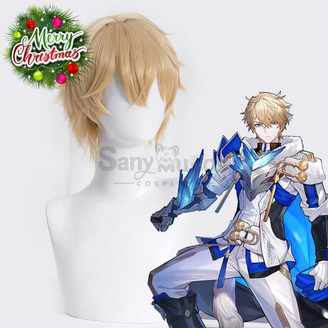 Game Honkai: Star Rail Cosplay Belobog Gepard Wig Wigs