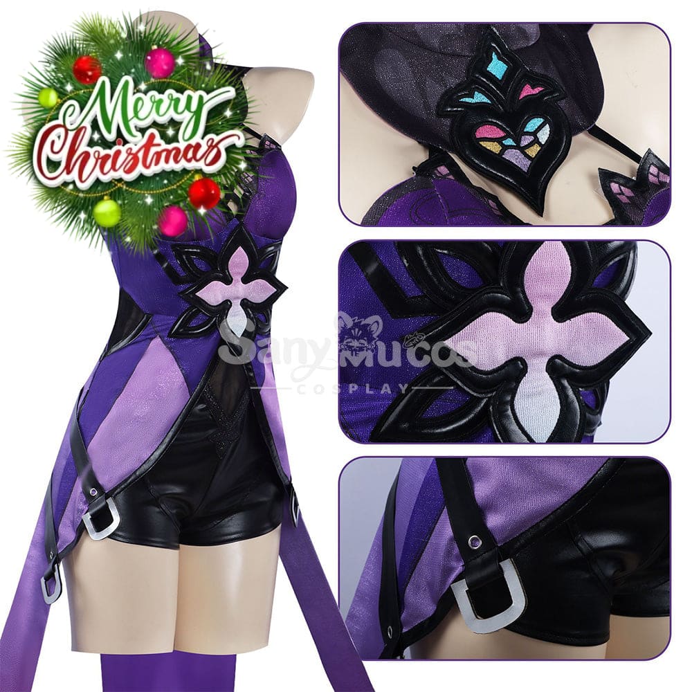 【In Stock】Game Honkai: Star Rail Cosplay Black Swan Costume Plus Size Costumes