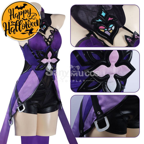 【In Stock】Game Honkai: Star Rail Cosplay Black Swan Costume Plus Size Costumes