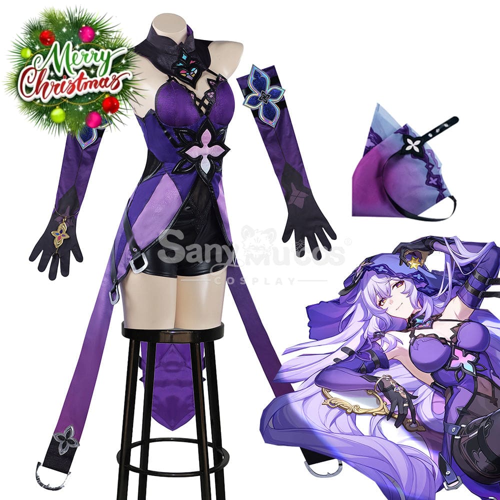 【In Stock】Game Honkai: Star Rail Cosplay Black Swan Costume Plus Size Costumes