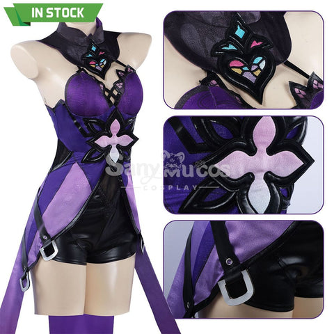 【In Stock】Game Honkai: Star Rail Cosplay Black Swan Costume Plus Size Costumes