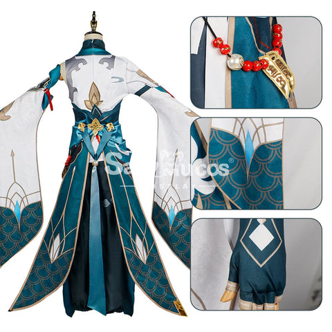 【In Stock】Game Honkai: Star Rail Cosplay Dan Heng Imbibitor Lunae Costume Costumes