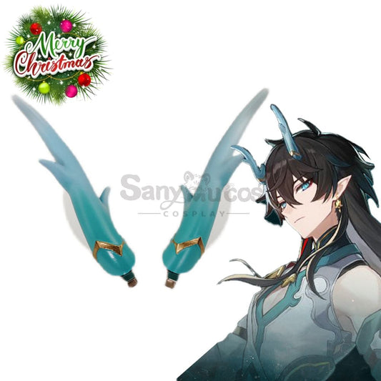 【In Stock】Game Honkai: Star Rail Cosplay Dan Heng Imbibitor Lunae Horn Accessory Prop 1000