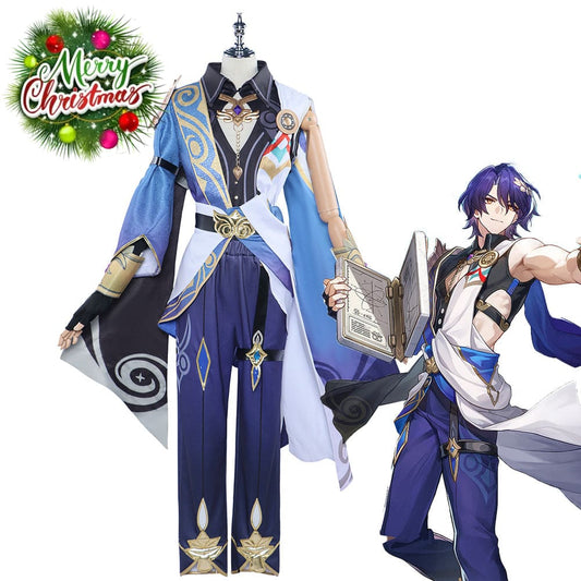 【In Stock】Game Honkai: Star Rail Cosplay Dr. Ratio Costume Plus Size Costumes 1000