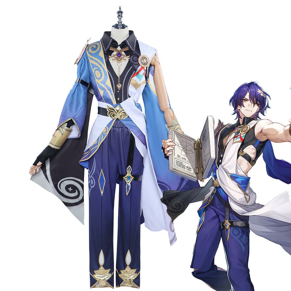 【In Stock】Game Honkai: Star Rail Cosplay Dr. Ratio Costume Plus Size Costumes