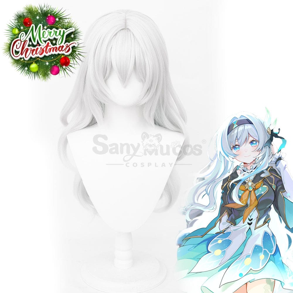 Game Honkai: Star Rail Cosplay Firefly Wig Wigs