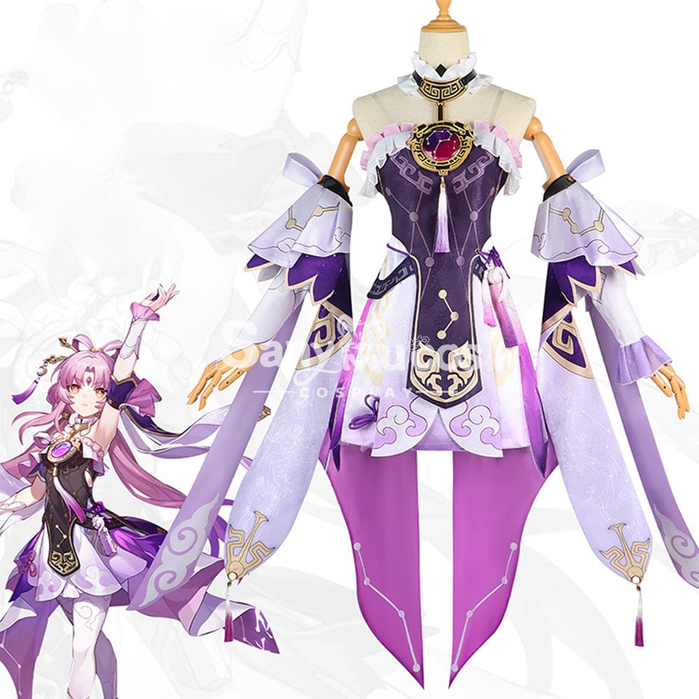 【In Stock】Game Honkai: Star Rail Cosplay Fu Xuan Costume Plus Size Costumes