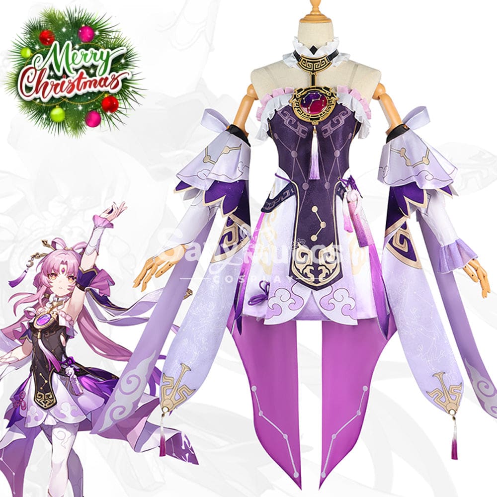 【In Stock】Game Honkai: Star Rail Cosplay Fu Xuan Costume Plus Size Costumes
