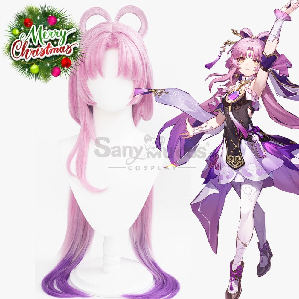 Game Honkai: Star Rail Cosplay Fu Xuan Wig Wigs