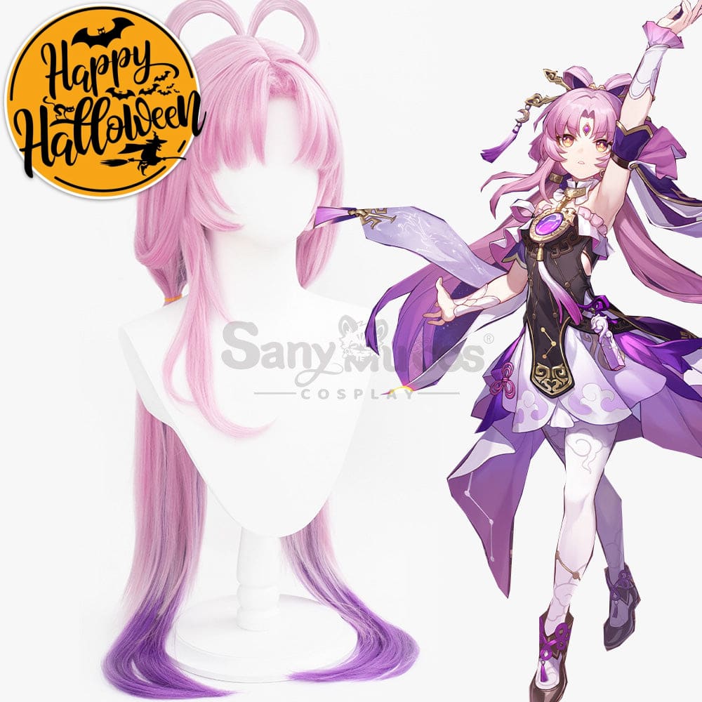 Game Honkai: Star Rail Cosplay Fu Xuan Wig Wigs