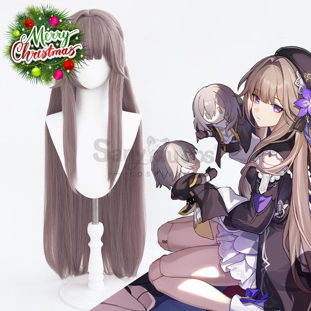 Game Honkai: Star Rail Cosplay Herta Space Station Wig Wigs