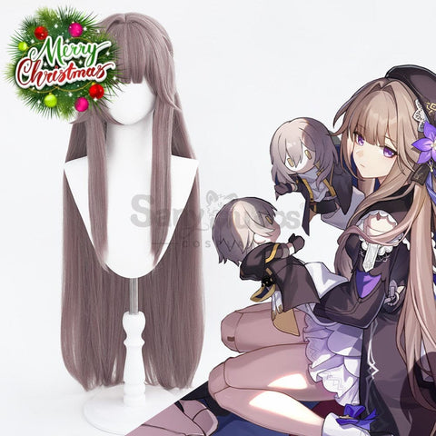 Game Honkai: Star Rail Cosplay Herta Space Station Wig Wigs