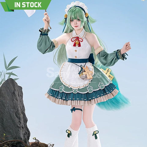 【Pre-Sale】Game Honkai: Star Rail Cosplay Huohuo Maid Costume Premium Edition Costumes