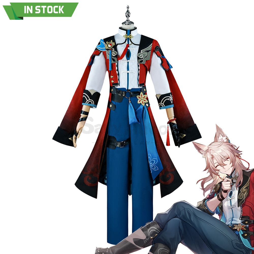 【In Stock】Game Honkai: Star Rail Cosplay Jiaoqiu Costume Plus Size Costumes