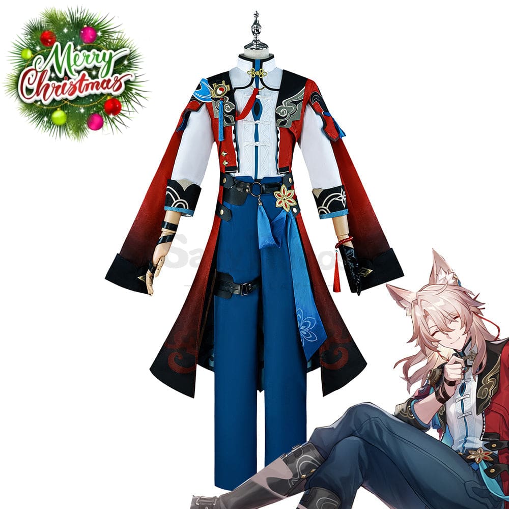 【In Stock】Game Honkai: Star Rail Cosplay Jiaoqiu Costume Plus Size Costumes