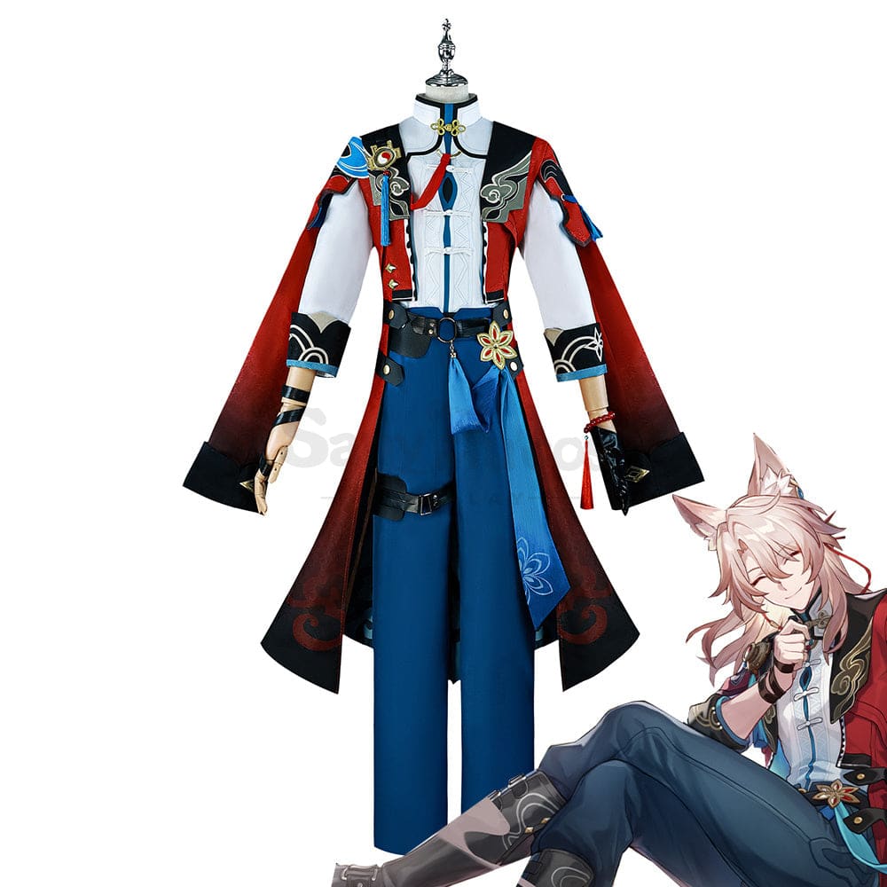 【In Stock】Game Honkai: Star Rail Cosplay Jiaoqiu Costume Plus Size Costumes