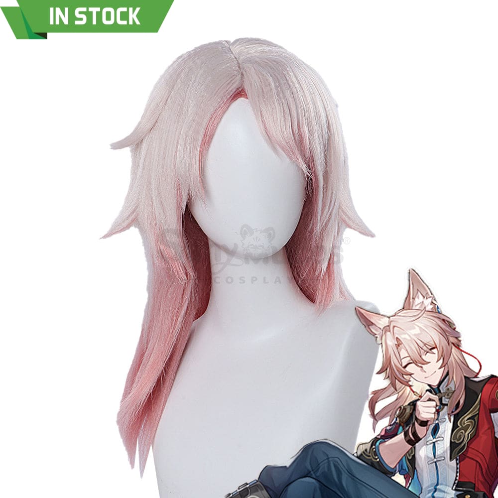 【In Stock】Game Honkai: Star Rail Cosplay Jiaoqiu Wig Wigs