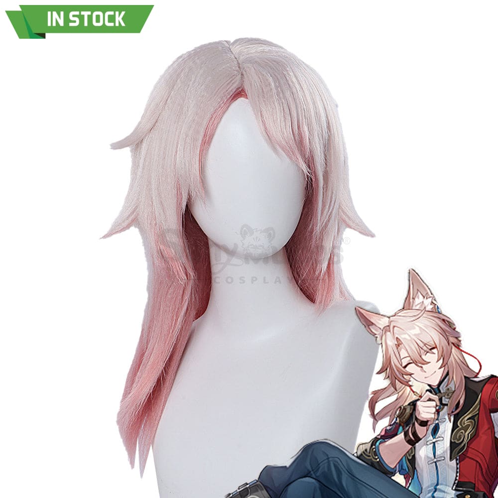 【In Stock】Game Honkai: Star Rail Cosplay Jiaoqiu Wig Wigs