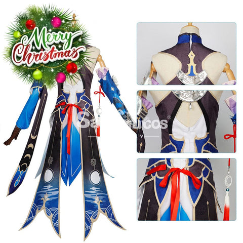 【In Stock】Game Honkai: Star Rail Cosplay Jingliu Costume Plus Size Costumes