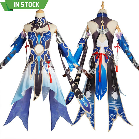 【In Stock】Game Honkai: Star Rail Cosplay Jingliu Costume Plus Size Costumes