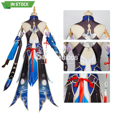 【In Stock】Game Honkai: Star Rail Cosplay Jingliu Costume Plus Size Costumes