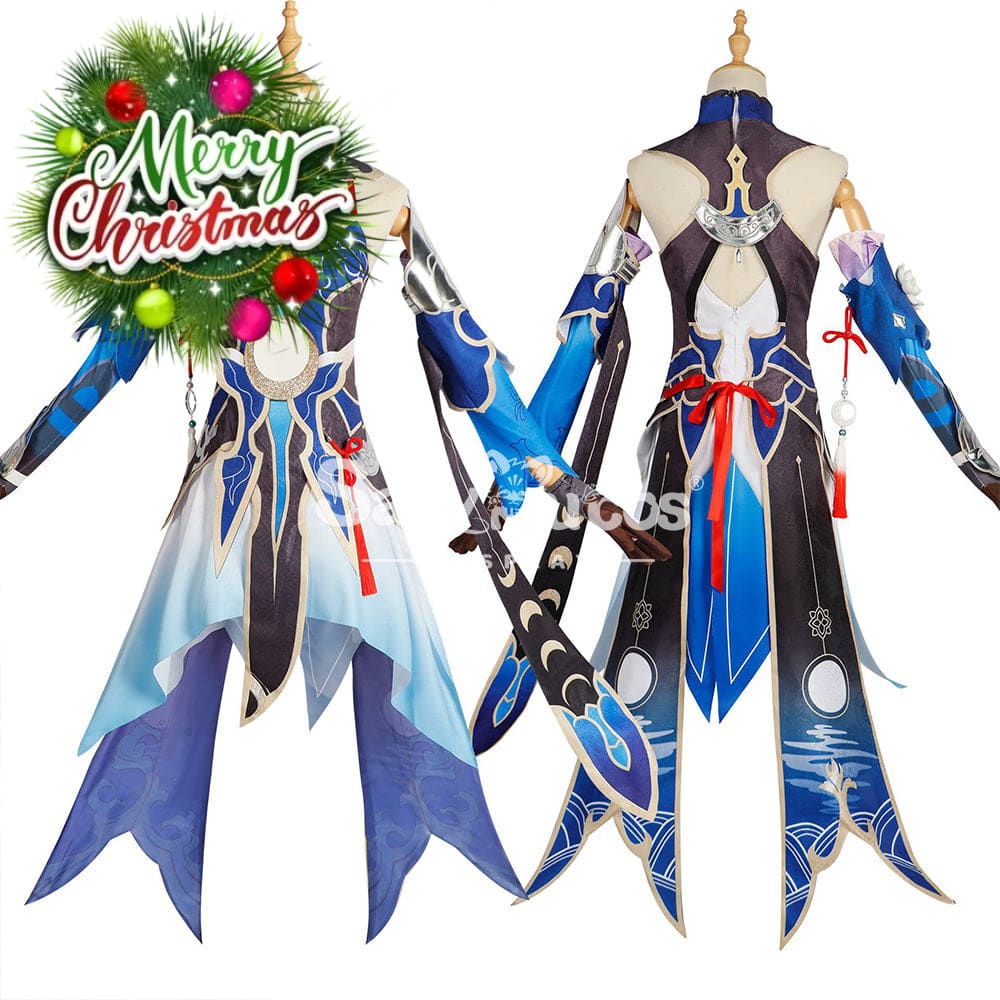 【In Stock】Game Honkai: Star Rail Cosplay Jingliu Costume Plus Size Costumes