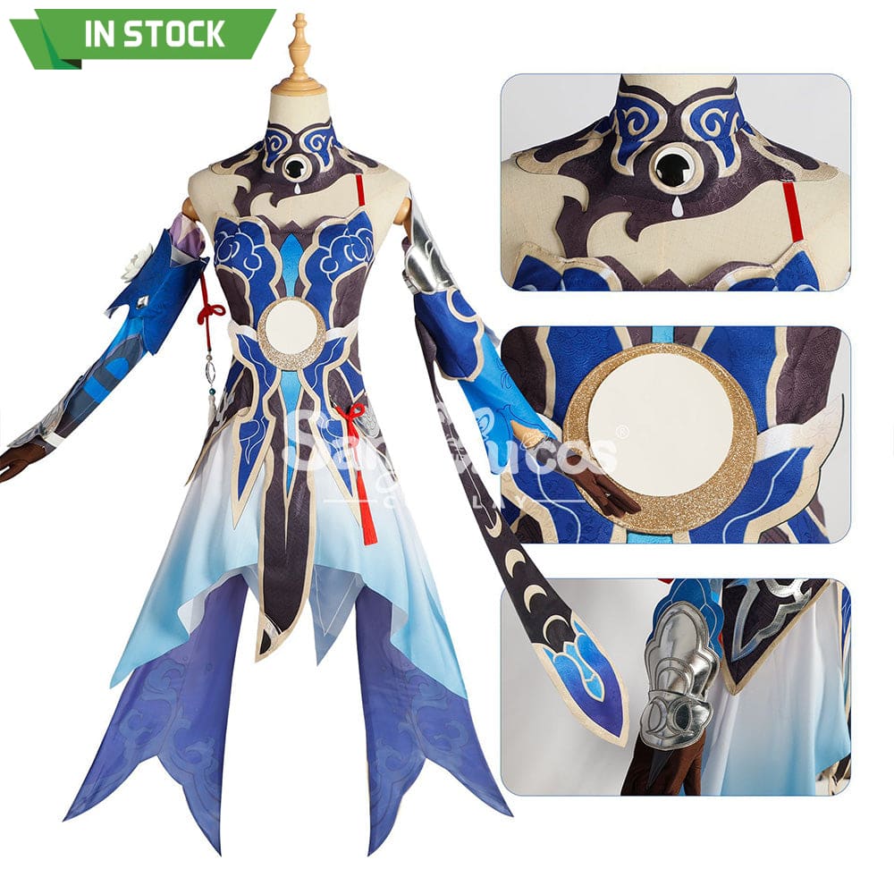 【In Stock】Game Honkai: Star Rail Cosplay Jingliu Costume Plus Size Costumes