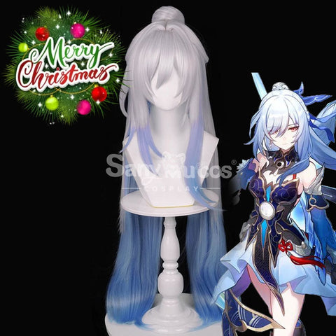 【In Stock】Game Honkai: Star Rail Cosplay Jingliu Wig Wigs