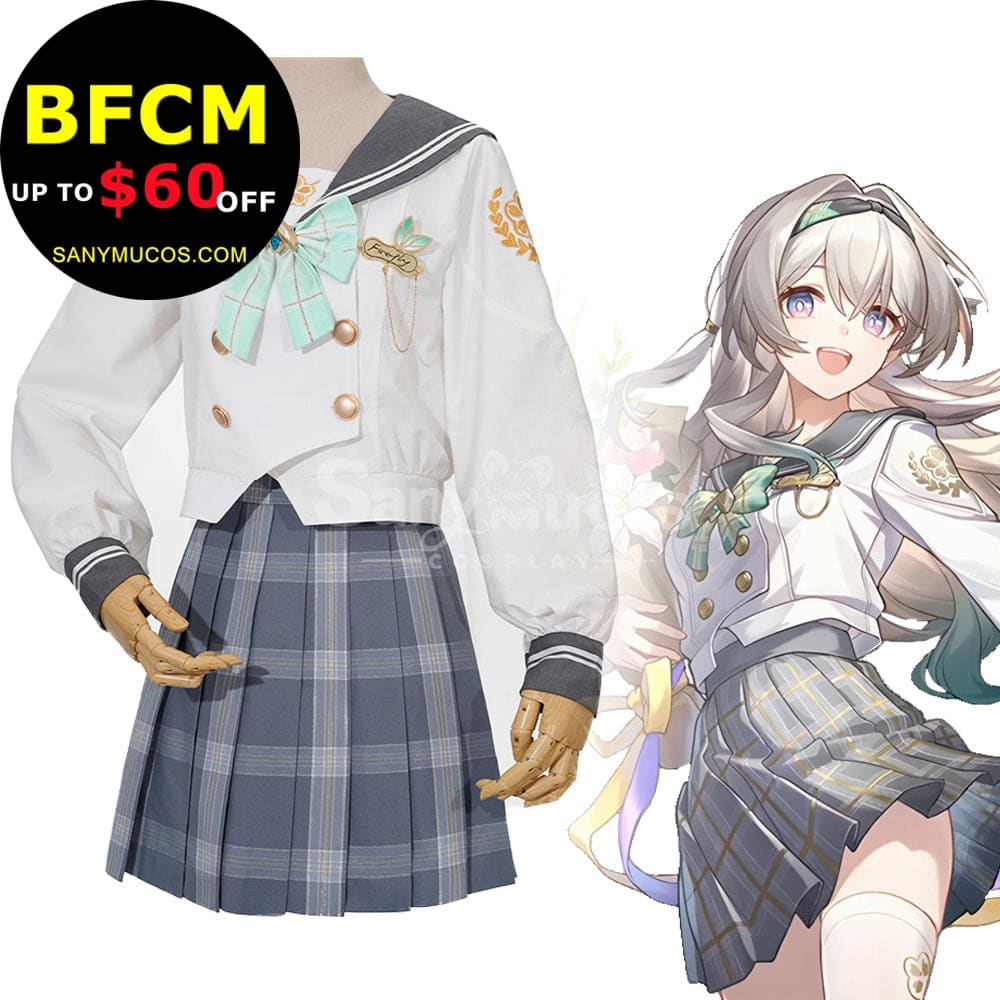 【Pre-Sale】Game Honkai: Star Rail Cosplay Jyoshi Koukousei Firefly Cosplay Costume Cosplay Costumes