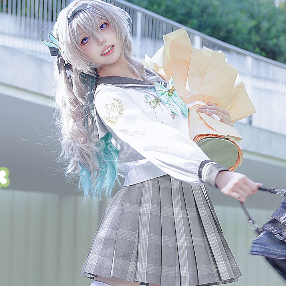 【Pre-Sale】Game Honkai: Star Rail Cosplay Jyoshi Koukousei Firefly Cosplay Costume Cosplay Costumes