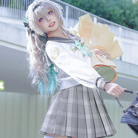 【Pre-Sale】Game Honkai: Star Rail Cosplay Jyoshi Koukousei Firefly Cosplay Costume Cosplay Costumes