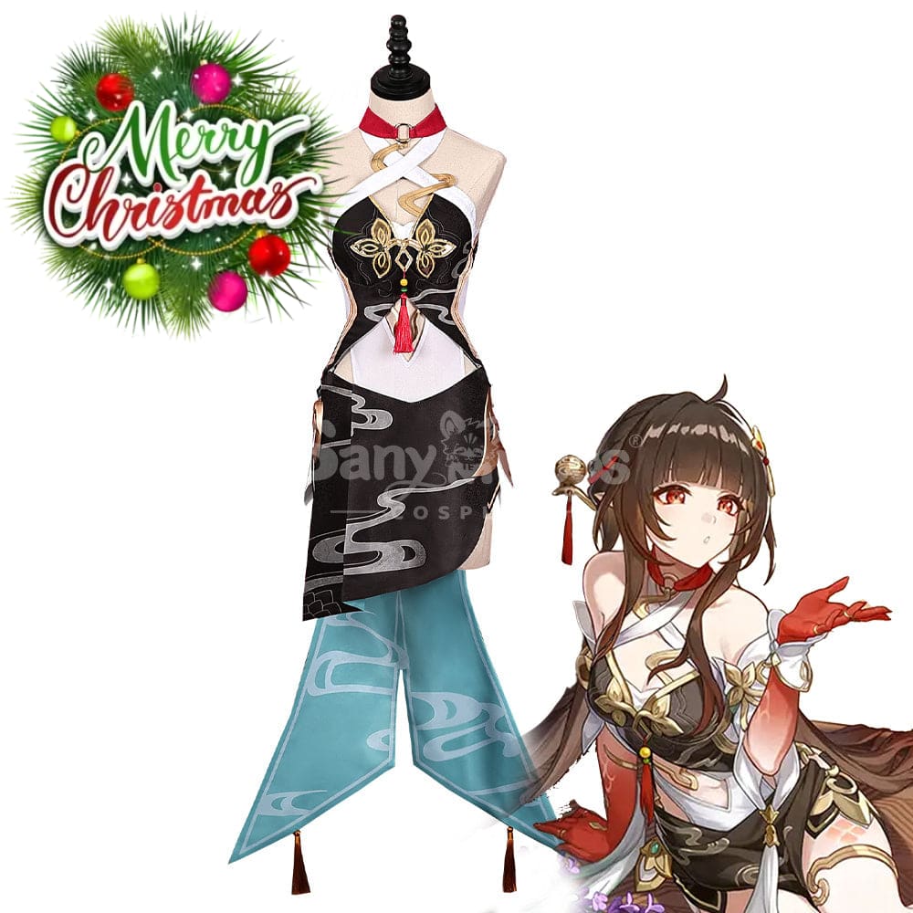 【In Stock】Game Honkai: Star Rail Cosplay Lingsha Costume Costumes