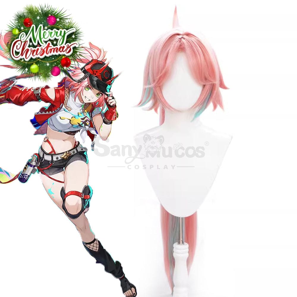 ⏰Flash Sale⚡【In Stock】Game Honkai: Star Rail Cosplay Rappa Wig Wigs