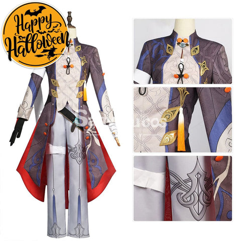 【In Stock】Game Honkai: Star Rail Cosplay Stellaron Hunters Blade Costume Plus Size Costumes