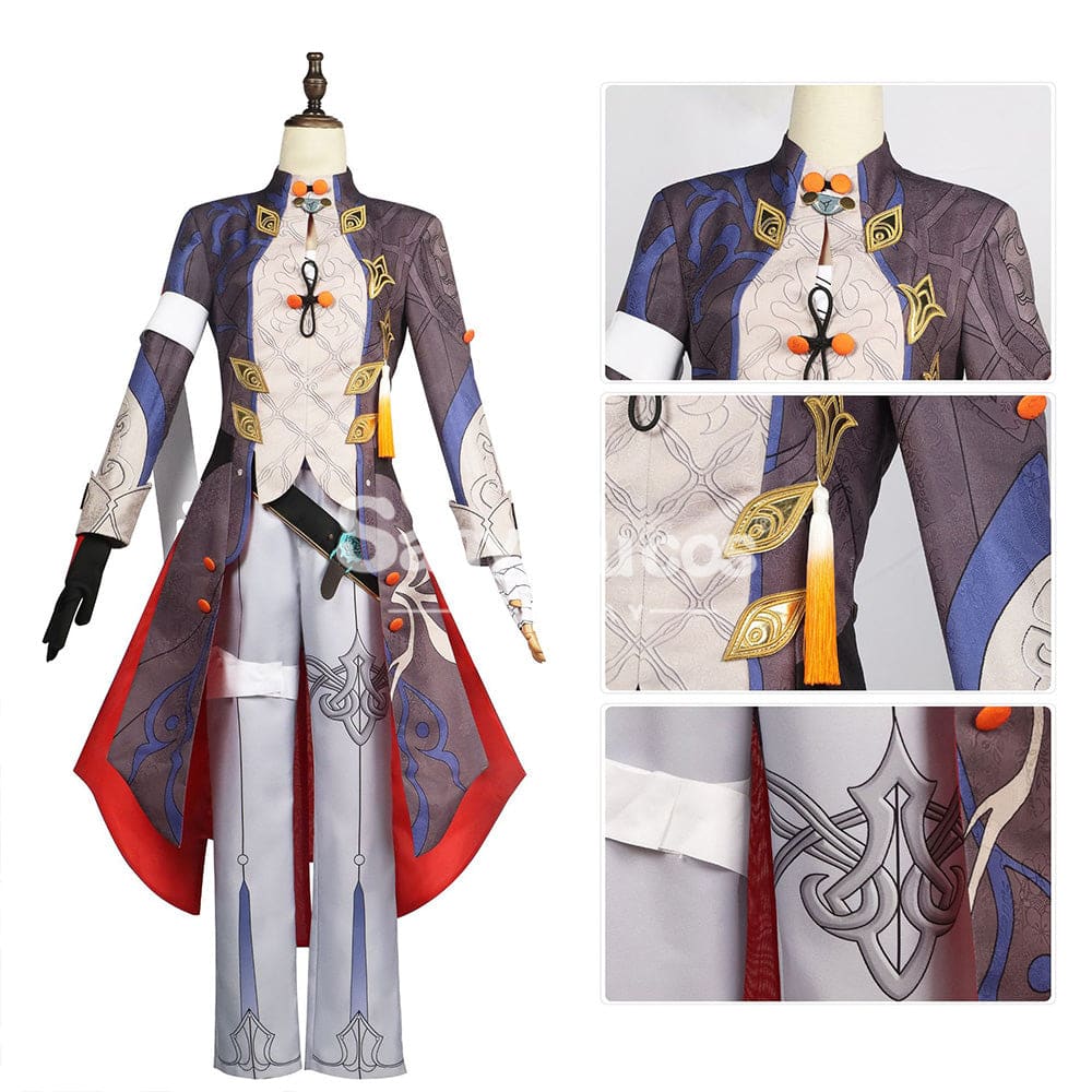 【In Stock】Game Honkai: Star Rail Cosplay Stellaron Hunters Blade Costume Plus Size Costumes