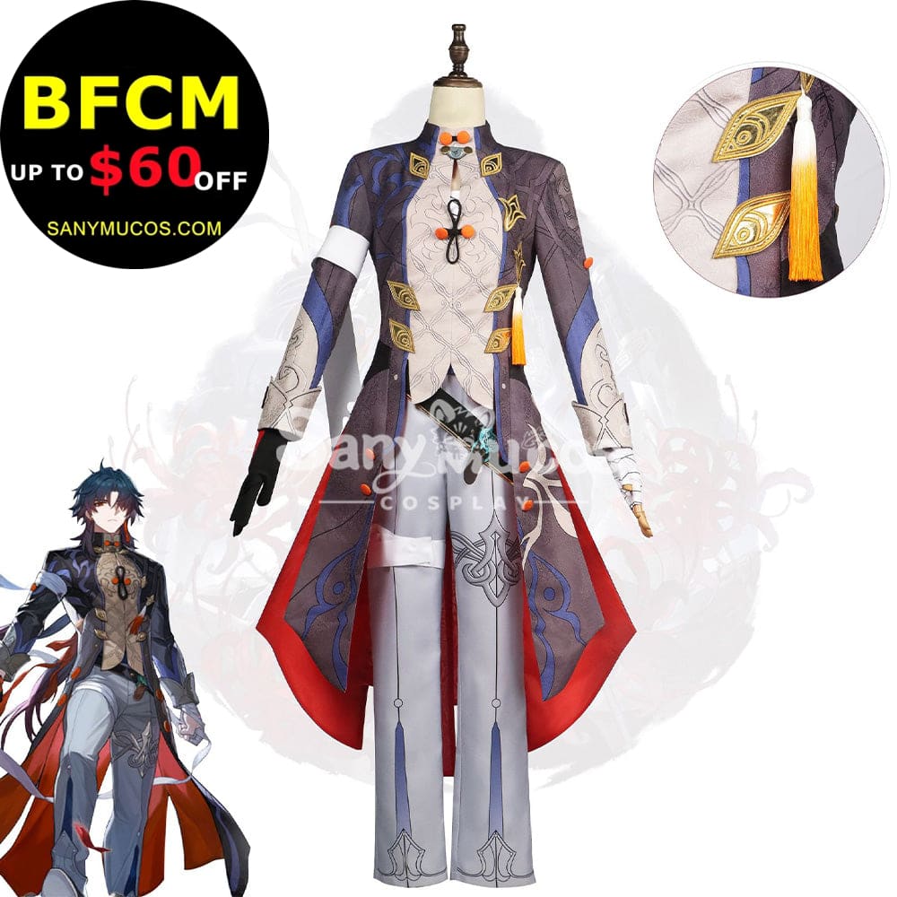 【In Stock】Game Honkai: Star Rail Cosplay Stellaron Hunters Blade Costume Plus Size Costumes