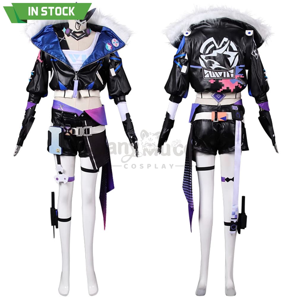 【In Stock】Game Honkai: Star Rail Cosplay Stellaron Hunters Silver Wolf Costume Costumes