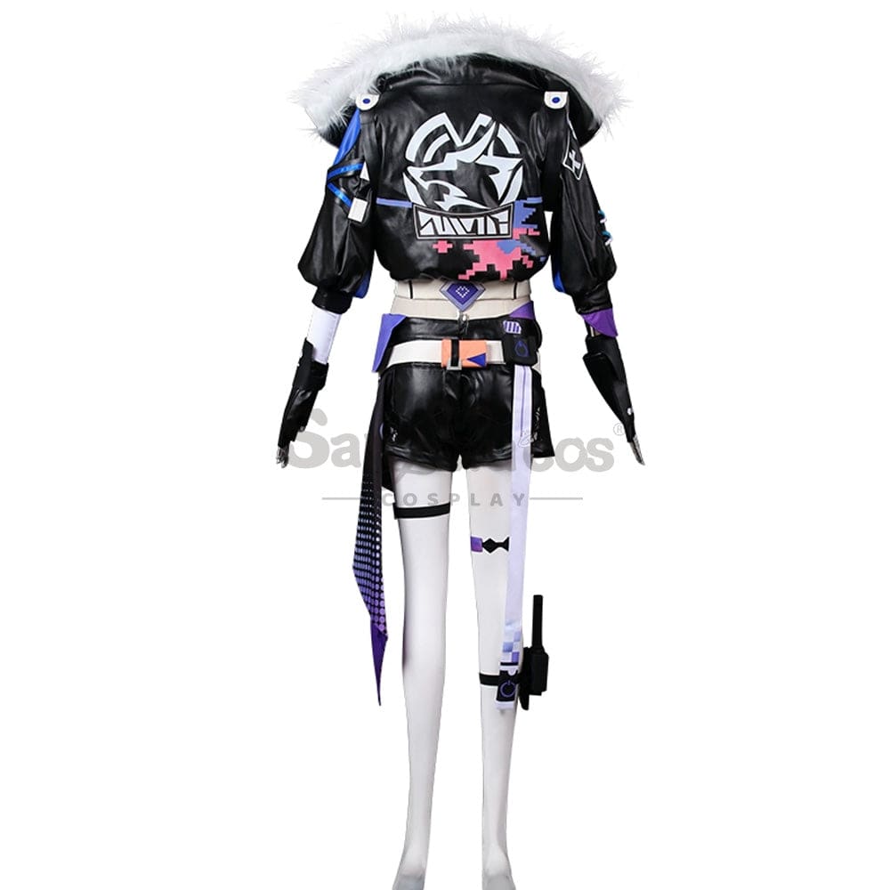 【In Stock】Game Honkai: Star Rail Cosplay Stellaron Hunters Silver Wolf Costume Costumes