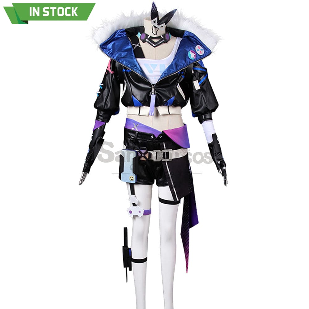 【In Stock】Game Honkai: Star Rail Cosplay Stellaron Hunters Silver Wolf Costume Costumes