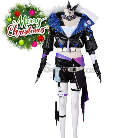 【In Stock】Game Honkai: Star Rail Cosplay Stellaron Hunters Silver Wolf Costume Costumes