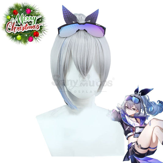 Game Honkai: Star Rail Cosplay Stellaron Hunters Silver Wolf Wig Wigs 1000